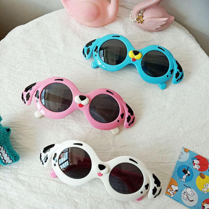 Cartoon Cute Dog Silicone Children's Sunglasses