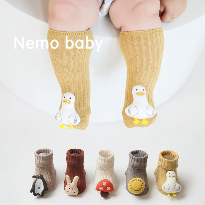 Baby Socks Cartoon Doll Socks Non-slip Dispensing