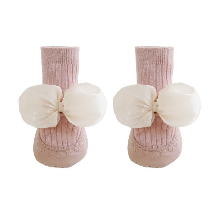 Baby Floor Anti-skidding Socks Bow Toddler Shoes Sock