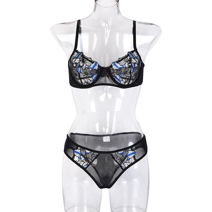 Women Sexy Lace Lingerie Fashion Sling Underwear Set