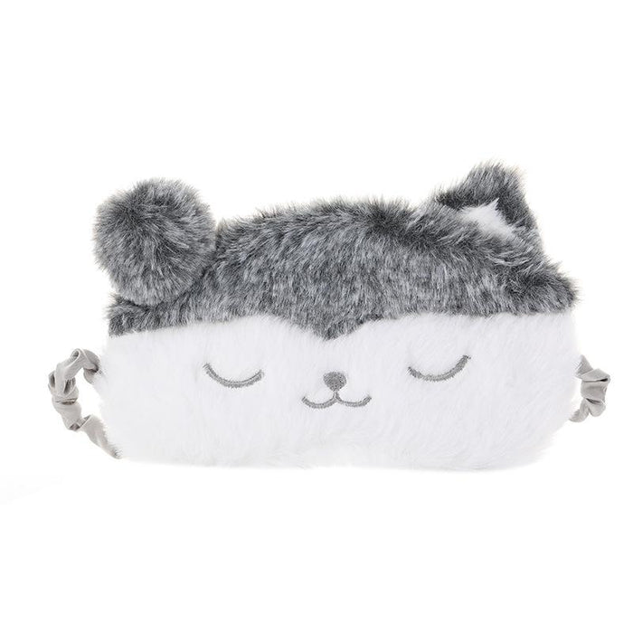 Cartoon Puppy Elk Black Cat Sleeping Blindfold Eye Mask