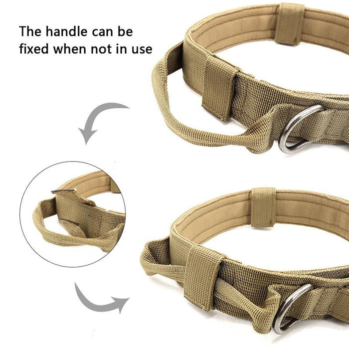 Military Tactical Dog Collar Large Dog Collar