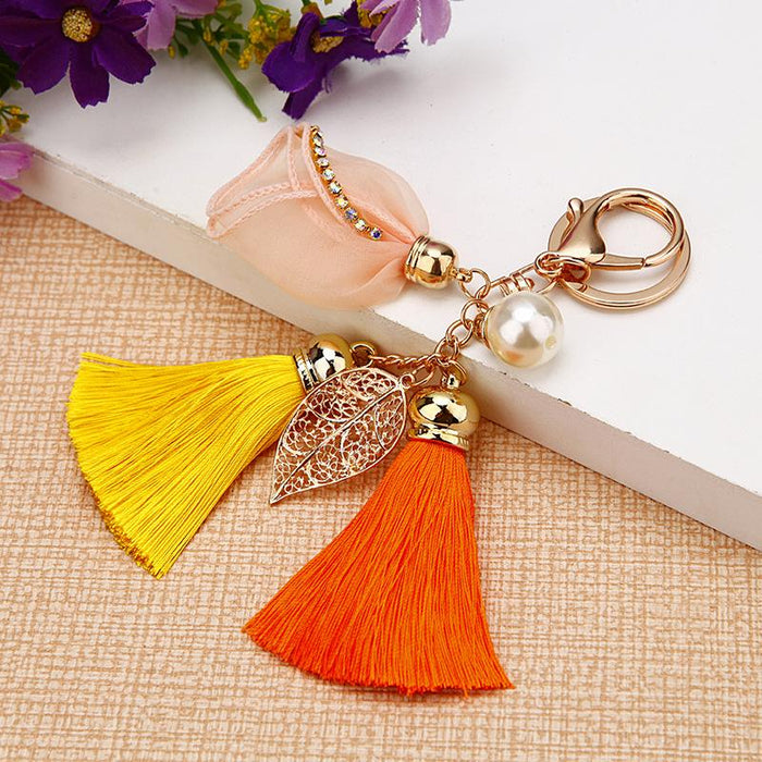 Women's Keychain Fashion Bag Pendant Car Key Chain