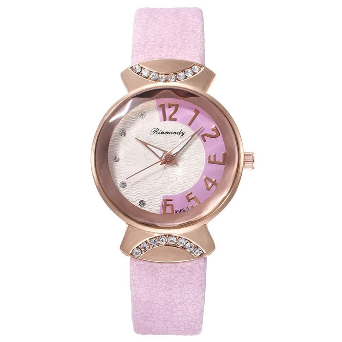 New Stainless Steel Women Wristwatch Quartz Fashion Casual Clock LLZ22228