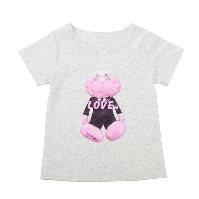 Children's short sleeve T-shirt printed T-shirt