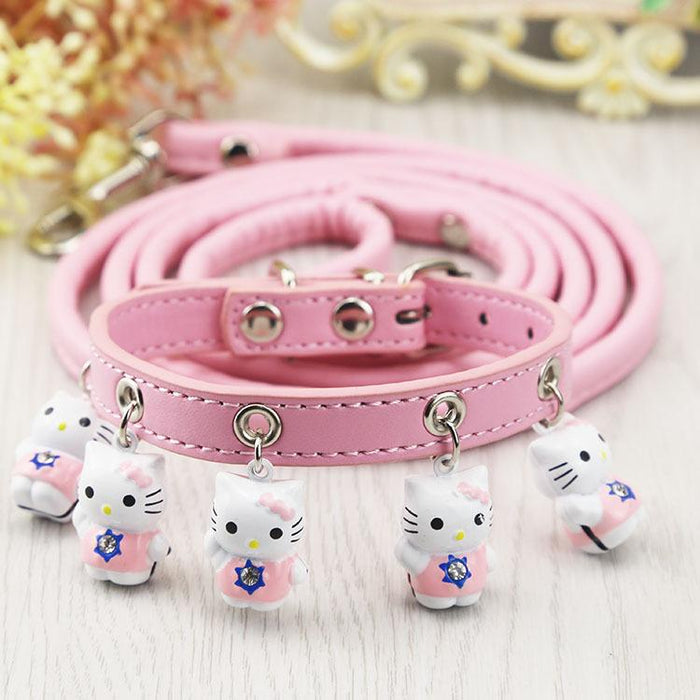 Bells Cartoon Small Dog Collar