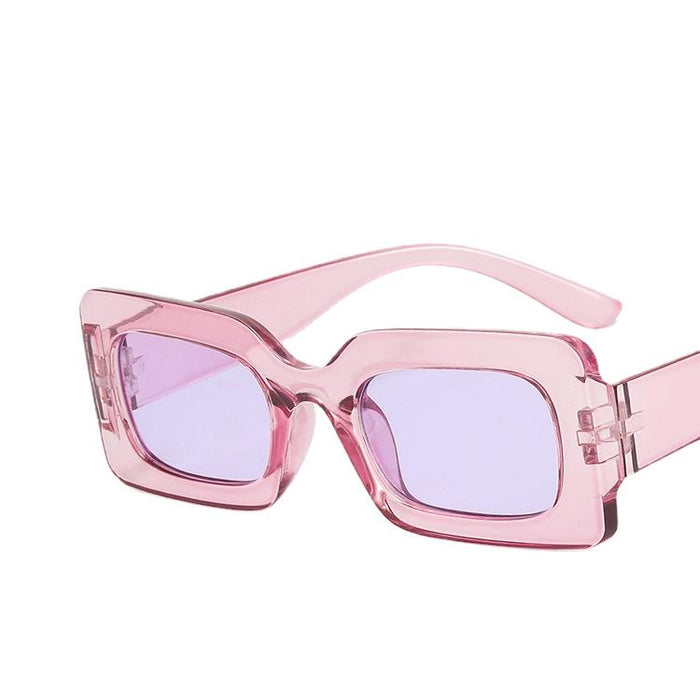 New Vintage Rectangle Women Sunglasses