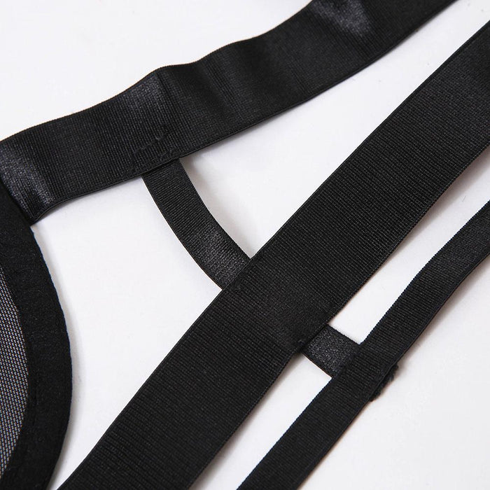 Women Fashion Strappy Lingerie Sexy Garter Underwear Set