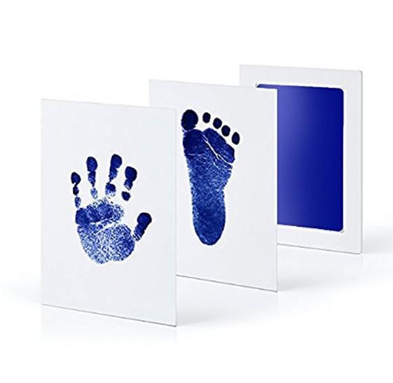 Non-Toxic Baby Handprint Footprint Imprint Kit Souvenirs