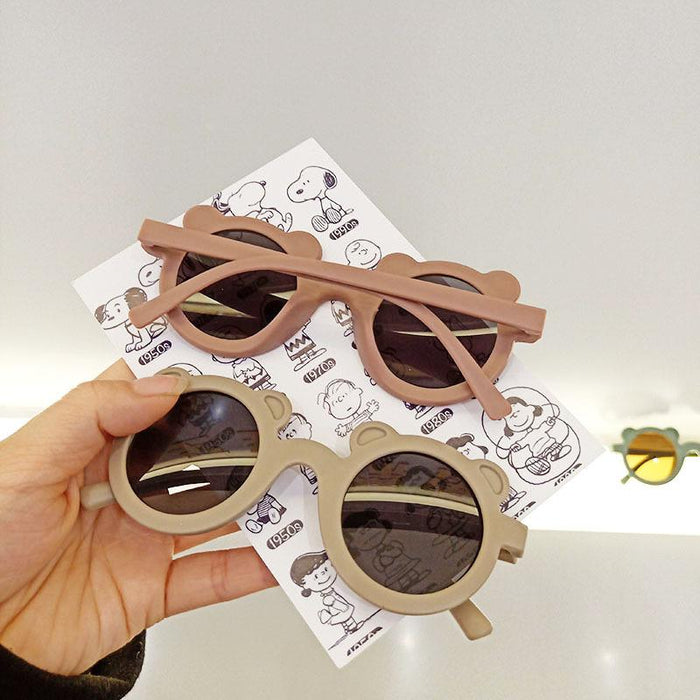 Cartoon Cute Bear UV Proof Children's Sunglasses