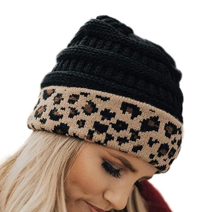 Warm Balaclava Women Knitted Hat