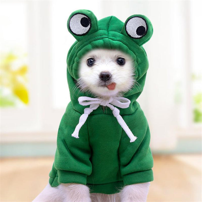 Warm Dog Winter Clothes Cute Fruit Dog Coat Hoodie