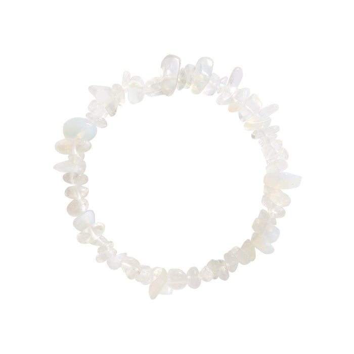 Natural Stone Beaded Crystal Bracelet