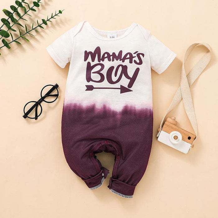 Summer Mama's Boy Baby Bodysuit
