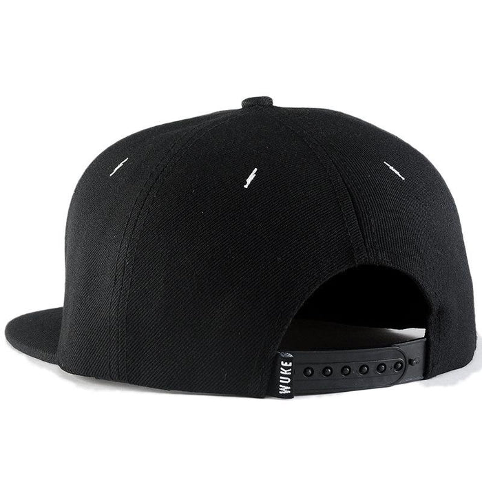 Trendy Hip Hop Cap Cross Embroidered Baseball Cap