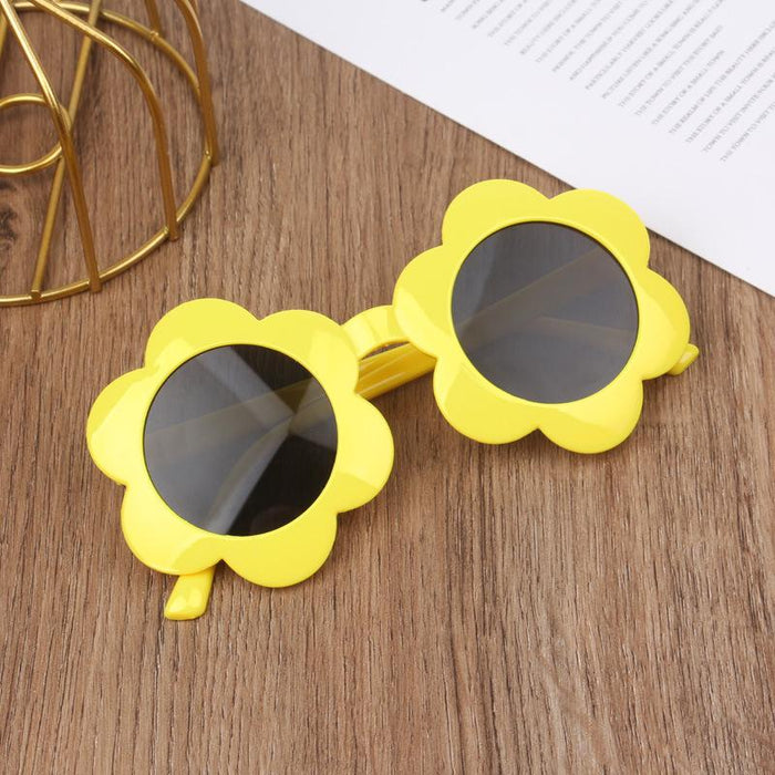 Sunglasses children's flower glasses beach glasses