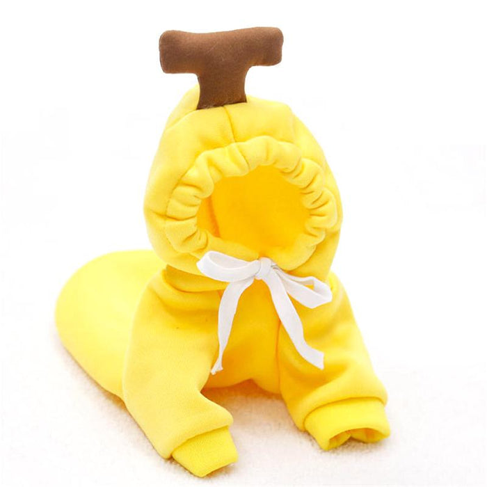Warm Dog Winter Clothes Cute Fruit Dog Coat Hoodie