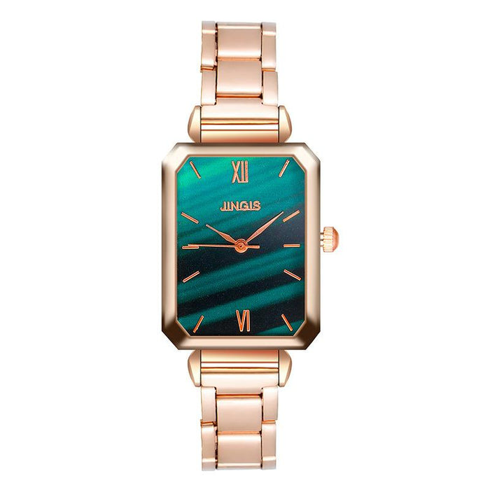 New Stainless Steel Women Wristwatch Quartz Fashion Casual Clock LLZ20808