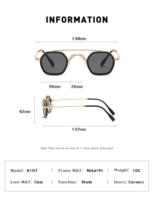 Retro Fashion Small Sunglasses
