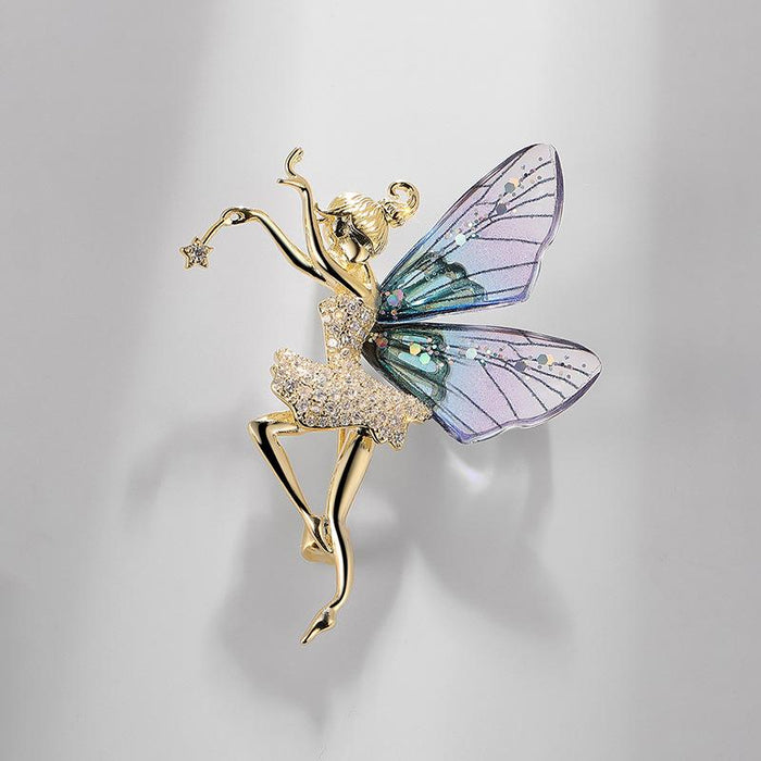 Transparent Wings Dragonfly Brooch Clothing Accessories Butterfly Corsage Bee Pin