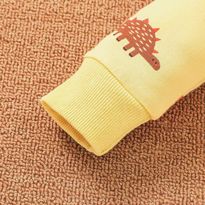 Newborn Baby Clothes Dinosaur Print Jumpsuit