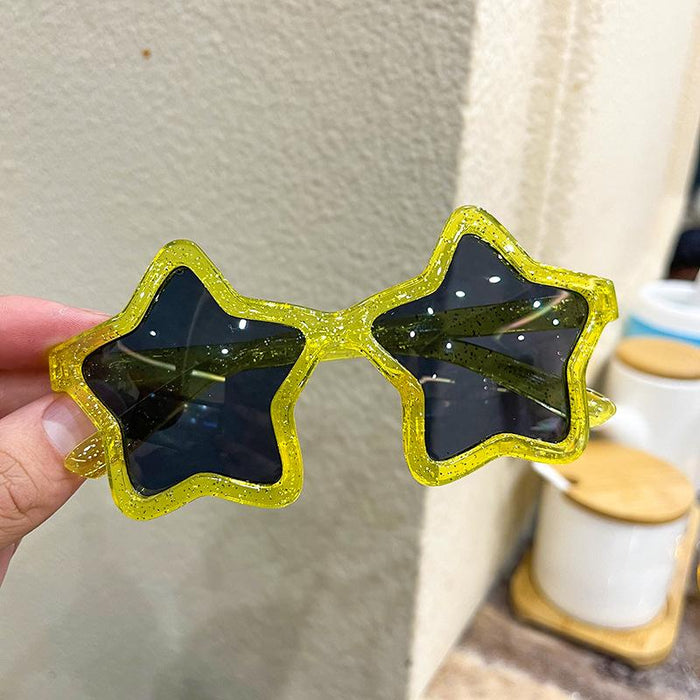 Children's colorful starlight sunglasses and sunglasses