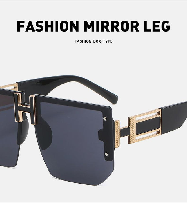 Anti Ultraviolet Large Frame Sunglasses