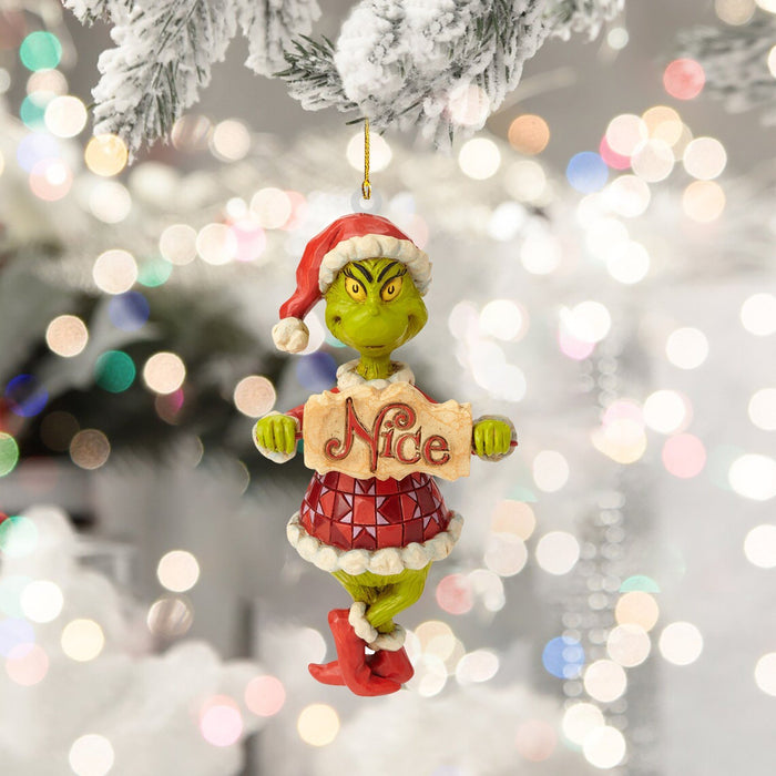 Green Headdress Grinch Christmas Tree Pendant Decoration