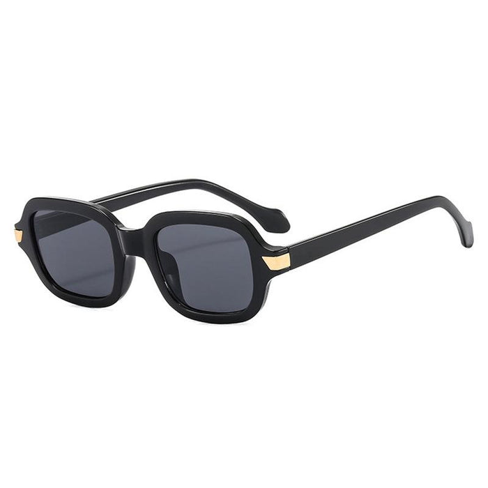 Square small frame color Sunglasses