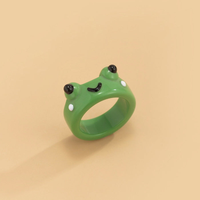 Frog ring resin does not fade