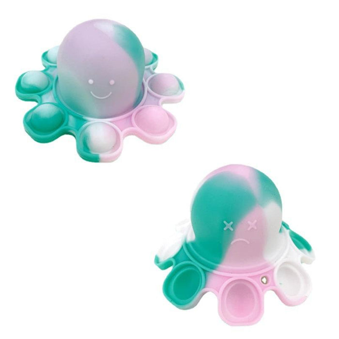 New Flip Octopus Octopus Pendant Silicone Anti-Stress Relief