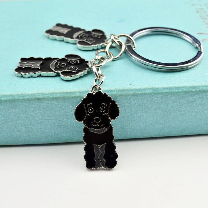 Creative Cartoon Pet Dog Car Key Ring Keychain