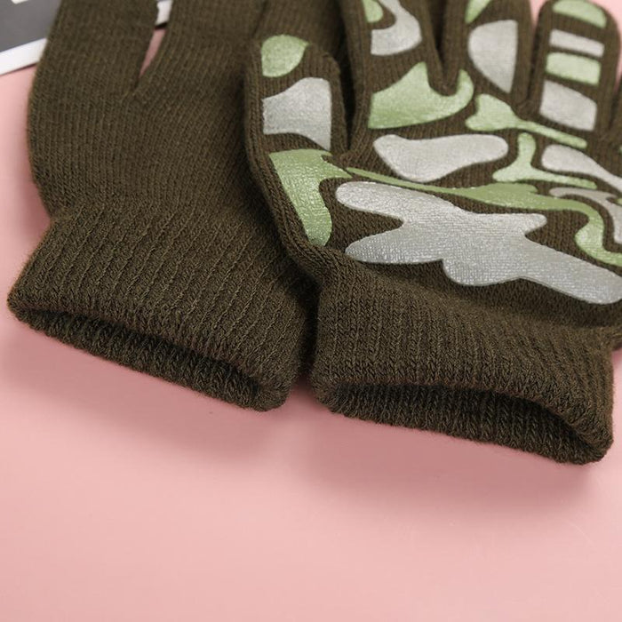 Children Camouflage Gloves
