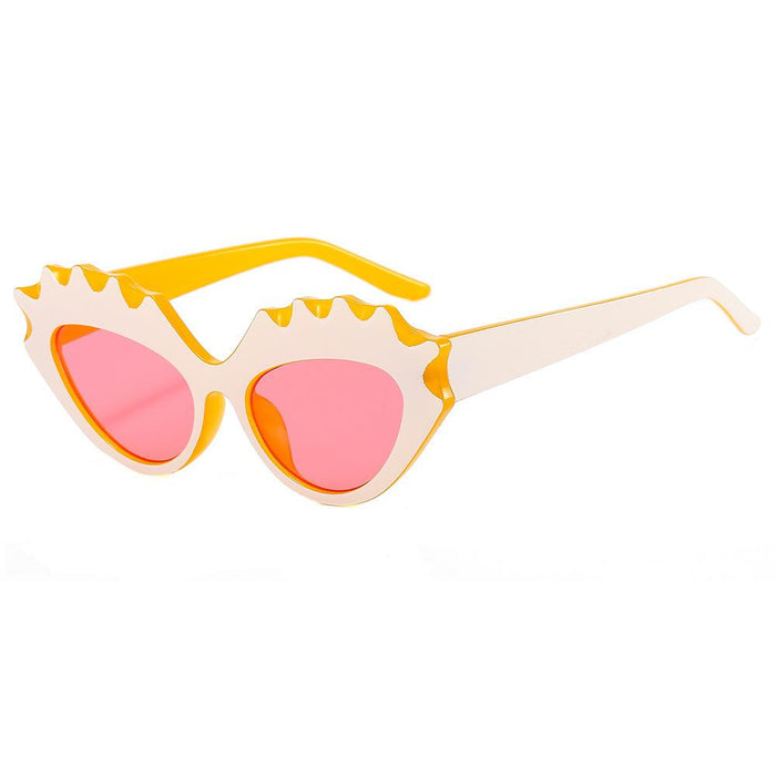Retro new cat's eye candy colored Sunglasses