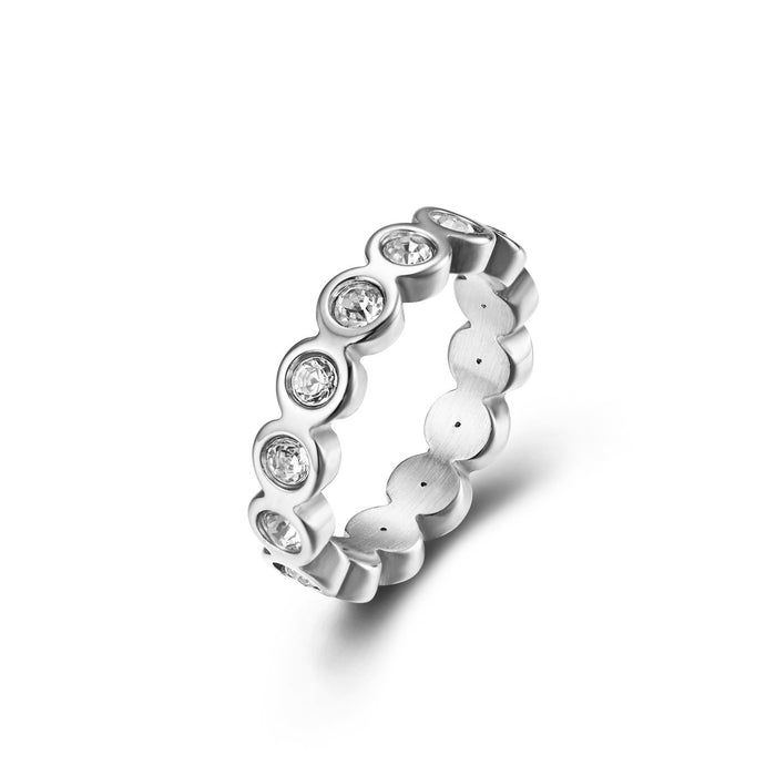 Fashion Titanium Steel Ring Jewelry Female