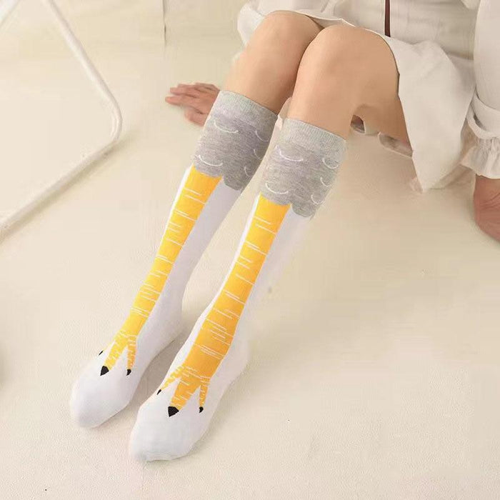 Woman Sexy Chicken Paws Feet Socks
