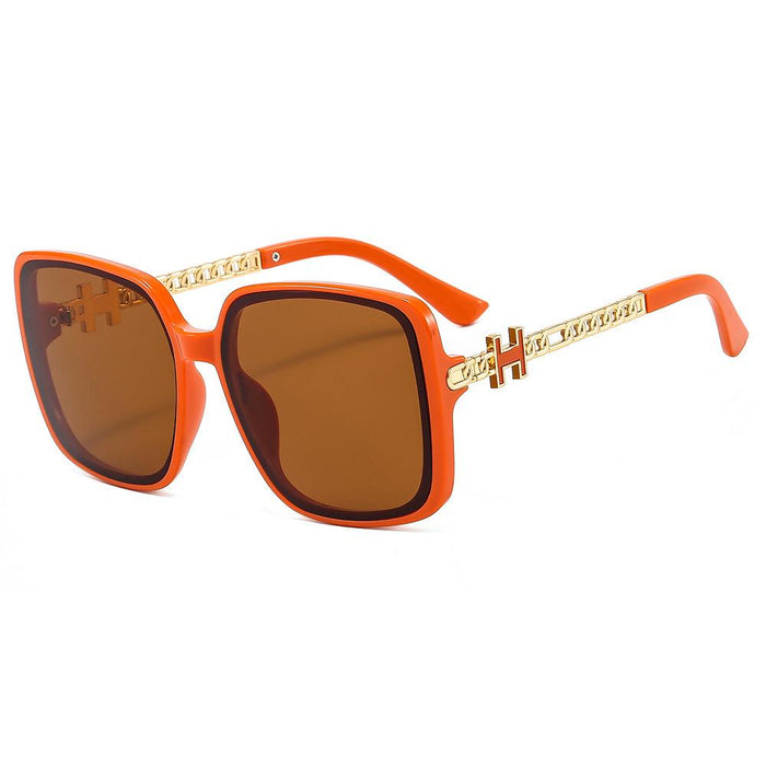 Large frame square Sunglasses