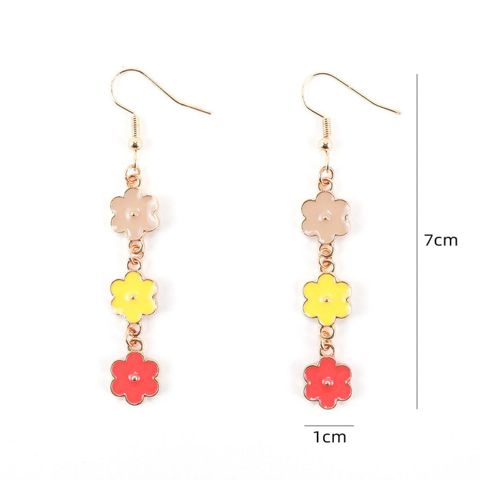 New Natural Style Flower Women's Earrings