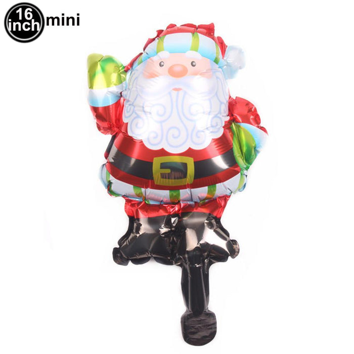 Jumbo Gingerbread Man Foil Christmas Balloon