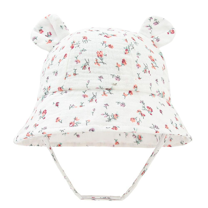 Cotton Sun Hat Children Outdoor Rabbit Ear Beach Caps