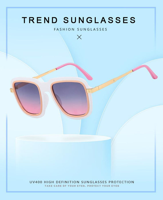 Box new contrast Sunglasses