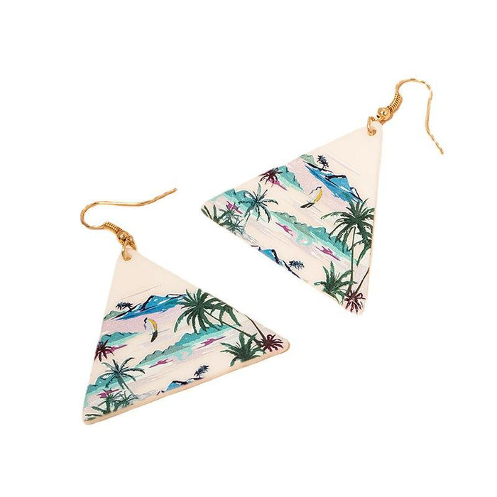 New Fashion Marine Green Women's Earrings