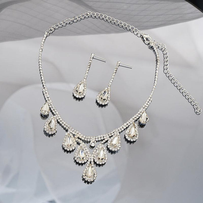 New Fashion Exquisite Necklace Earring Set Jewelry