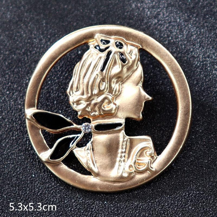 Multi Styles of Exquisite Brooch Vintage Women's Suit Accessories