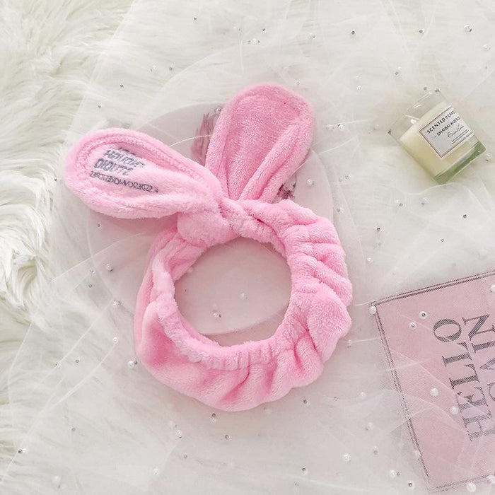 Hair Band Rabbit Ear Face Washing Hair Band Women's Makeup Hair Band Women's Accessories