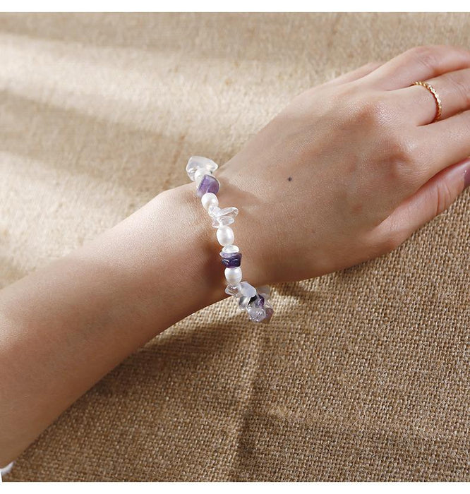 Hand Woven Non Fading Elastic Rope Bracelet