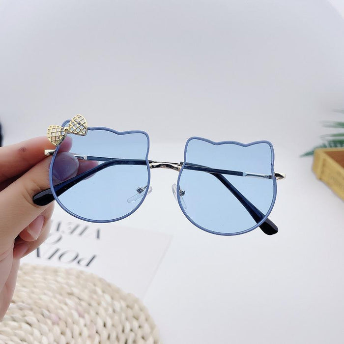 Children's sunglasses metal sunglasses