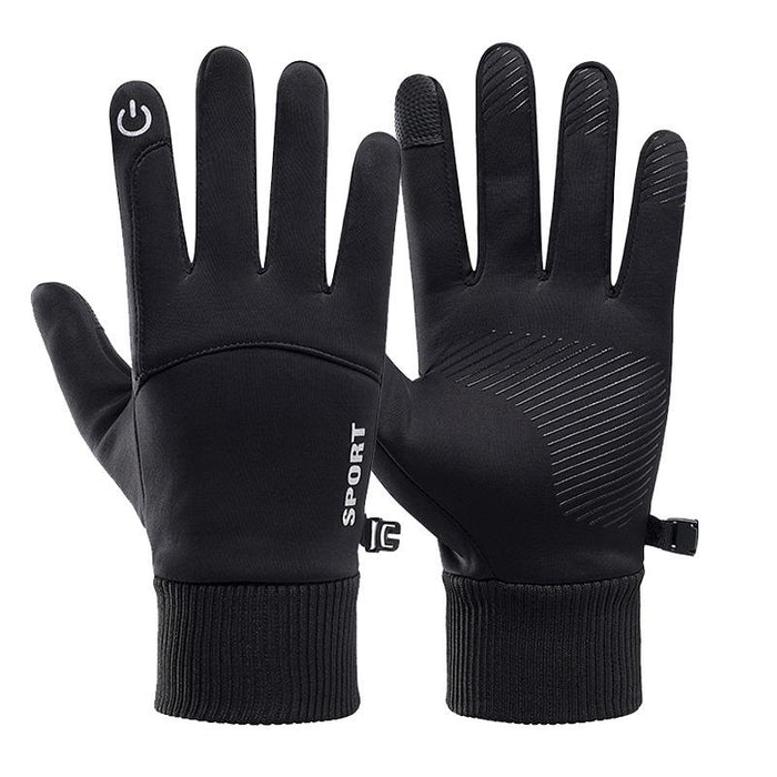 Men Winter Waterproof Cycling Gloves