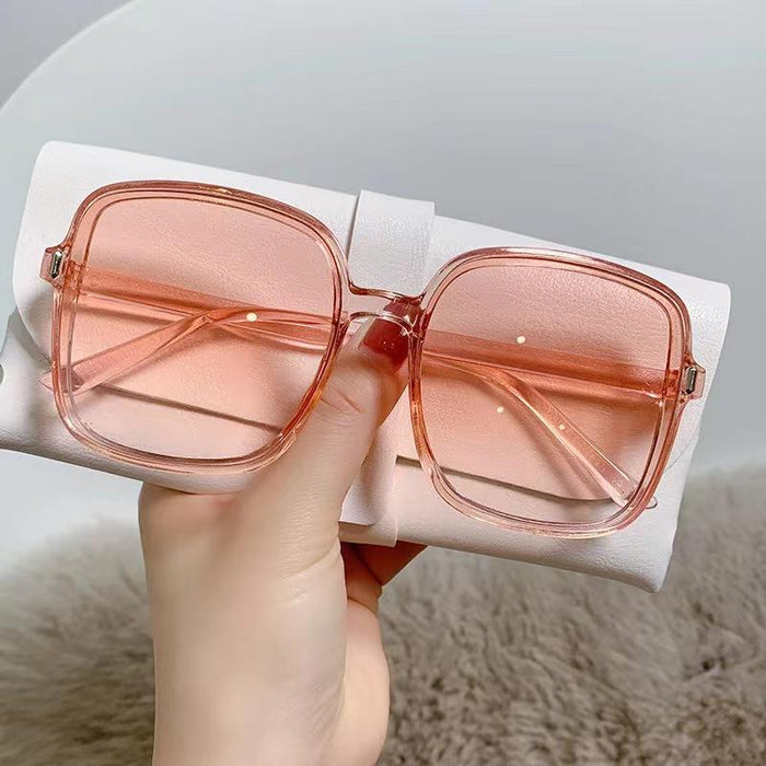 Super Large Frame Sunglasses Women's UV protection