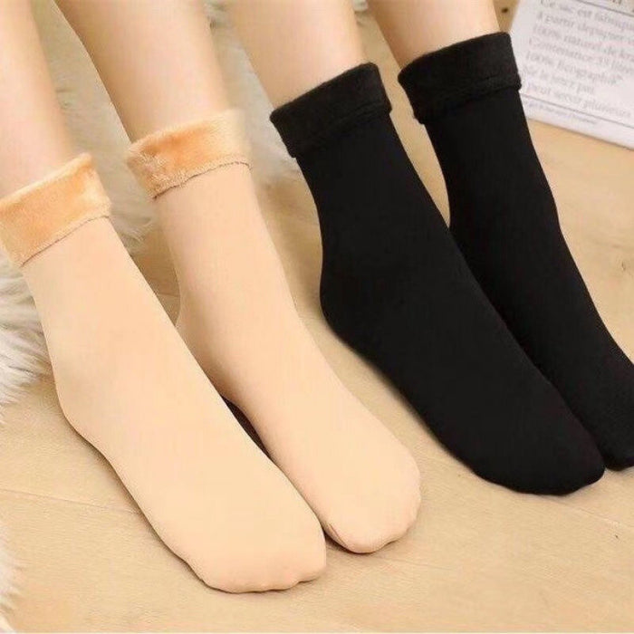 Velvet Women Winter Warm Thicken Thermal Socks